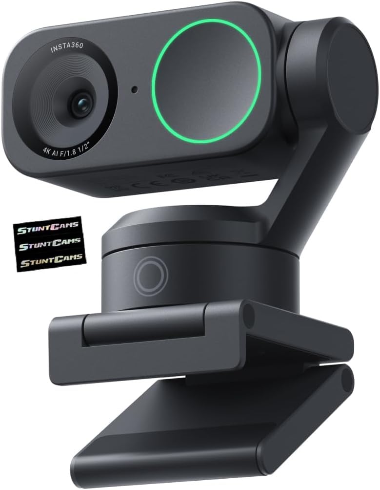 Amazon.com: Insta360 Link 2 4K Ultra HD 2-Axis Gimbal AI-Powered