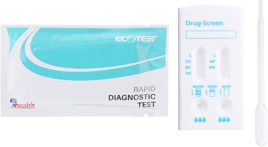 Amazon.co.jp: 5種類検出 薬物尿検査キット (最短1分/尿検査/1個) 薬物