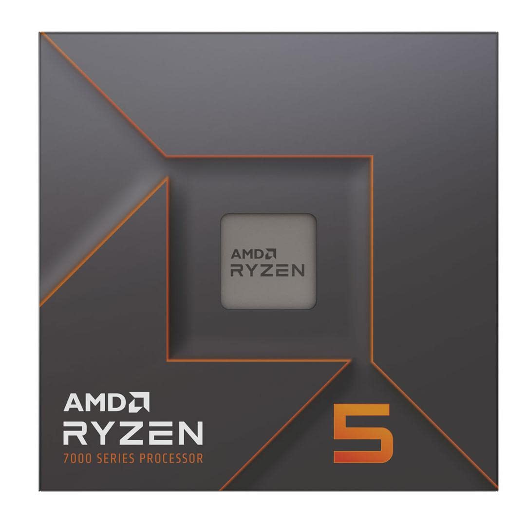 AMD Ryzen™ 5 7600X 6-Core, 12-Thread Unlocked Desktop Processor