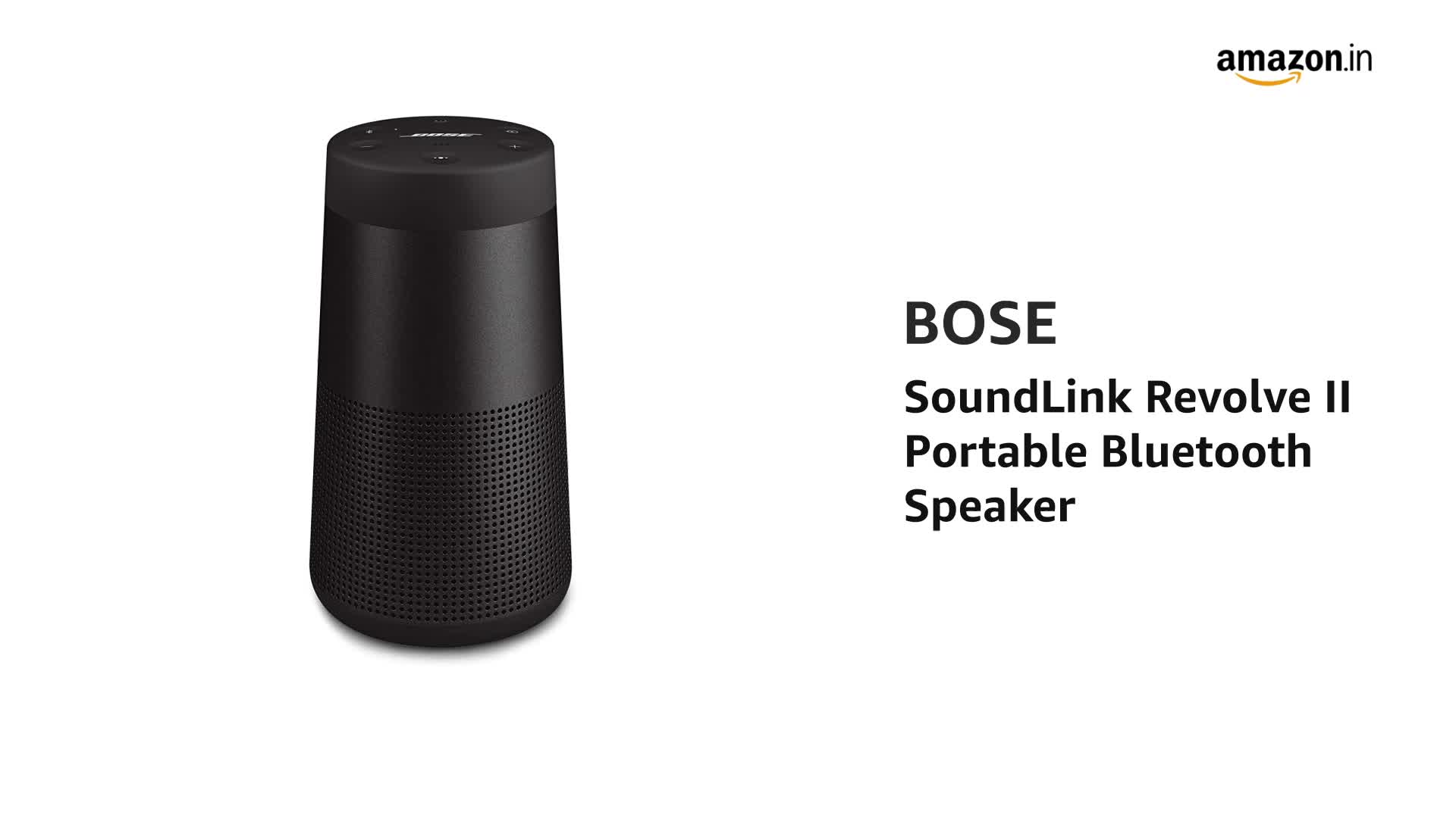 Bose SoundLink Revolve (Series II), Portable Bluetooth Speaker