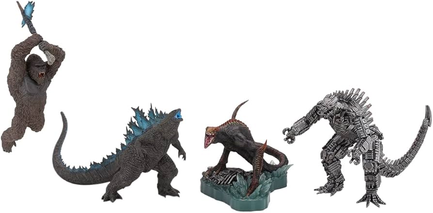 Amazon.com: Art Spirits Gekozo Series Godzilla VS. Kong (2021) Non