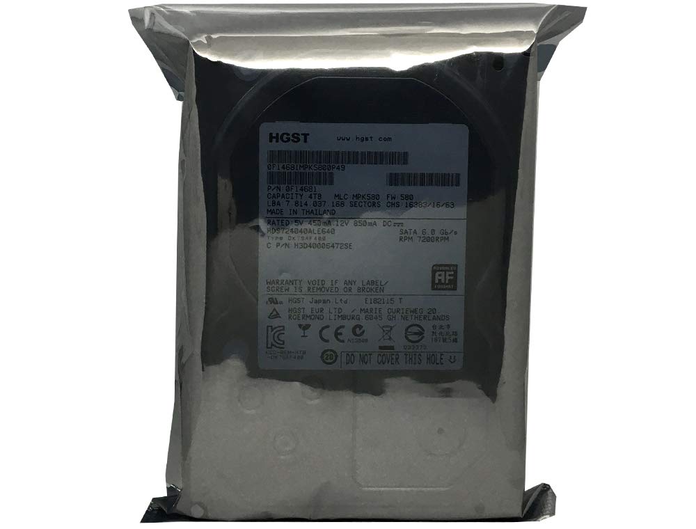 Amazon | HGST Deskstar hds724040ale640 0 F14681 7 K4000 4tb 7.2 K