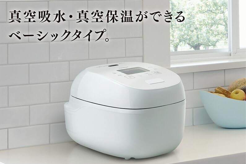 Amazon | 東芝 真空IH 炊飯器 炎匠炊き1升 RC-18RWA(W) グランホワイト
