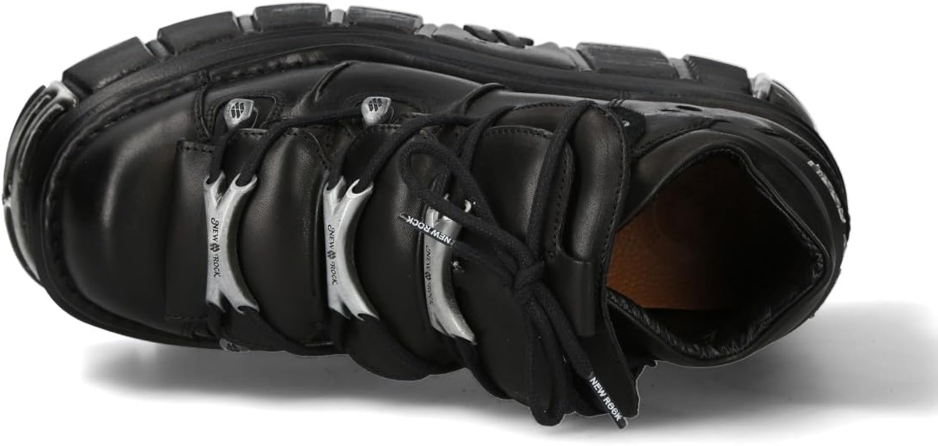 Amazon.com | New Rock M-106-C181 Black Gothic Punk Chunky Platform