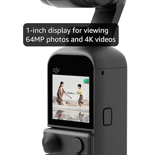 Amazon.com: DJI Pocket 2 - Handheld 3-Axis Gimbal Stabilizer with