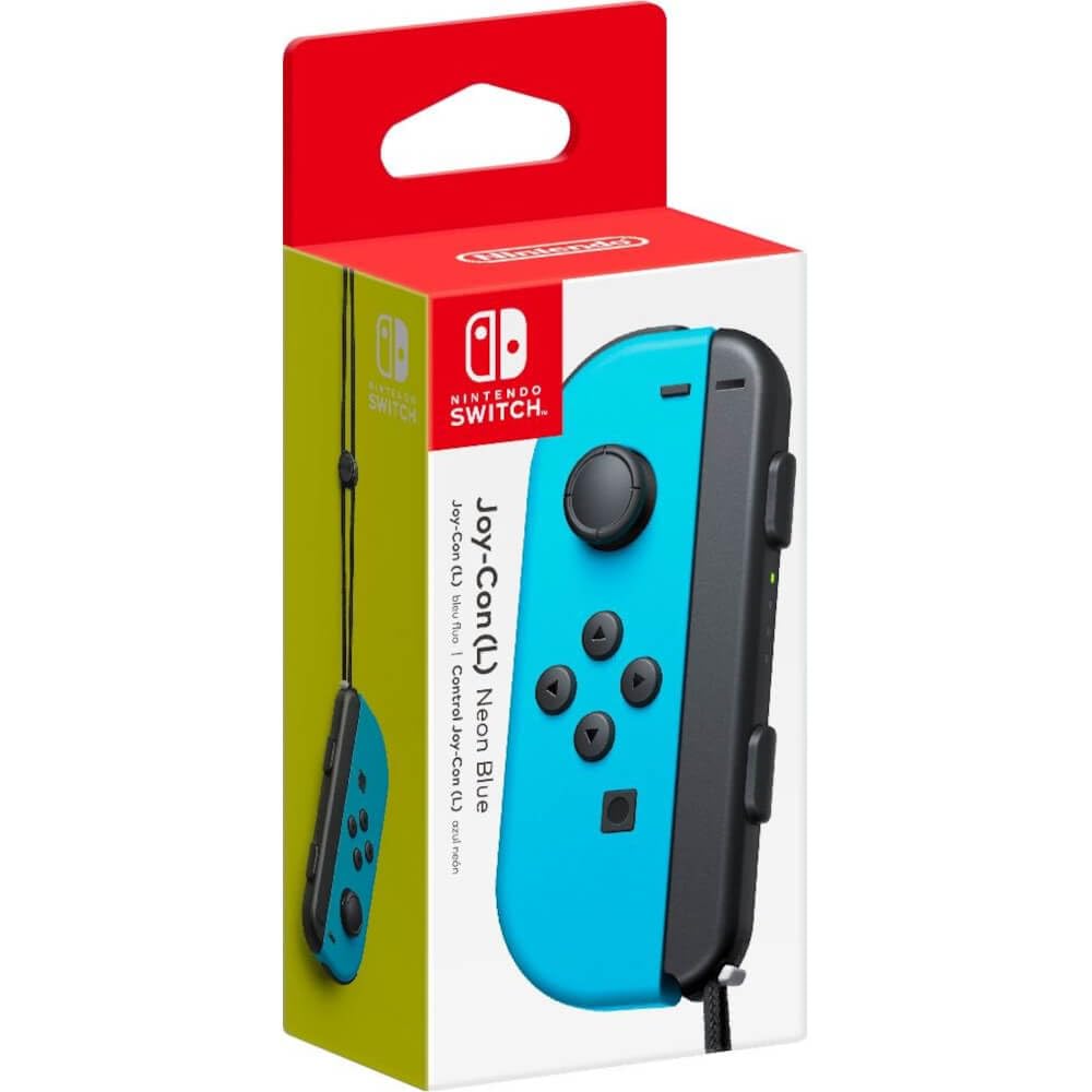 Amazon.com: Nintendo Joy-Con (L) - Neon Blue Switch : Nintendo
