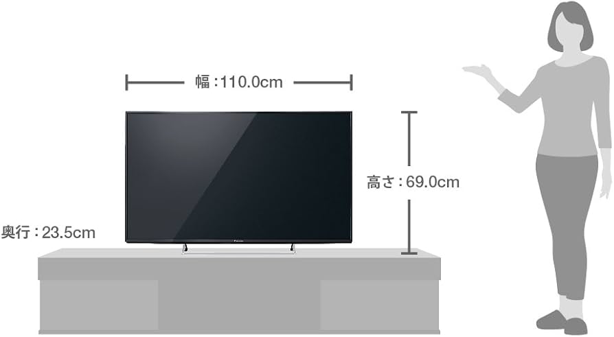 Amazon | パナソニック 49V型 液晶テレビ ビエラ TH-49CX800 4K USB