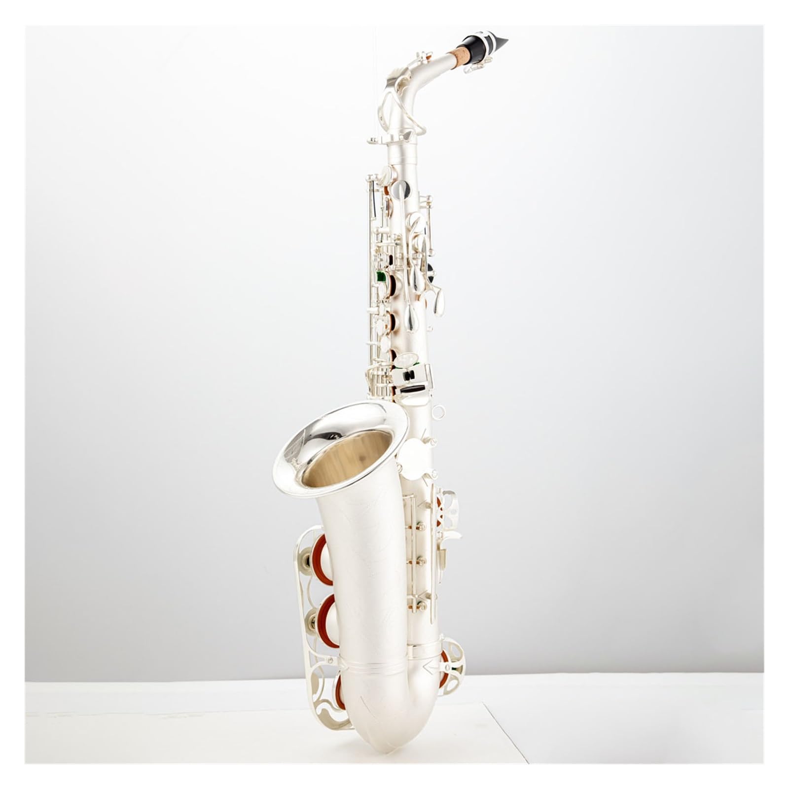 Amazon | プロフェッショナル サックス プロのアルトサックス銀メッキ