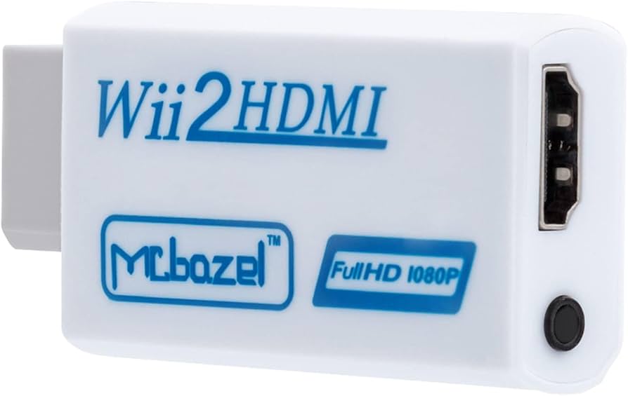 Amazon.com: Mcbazel Wii to HDMI 1080p 720p Connector Output Video