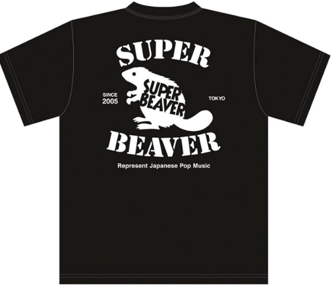 Amazon.co.jp: SUPER BEAVER スーパービーバー グッズ Tシャツ Lサイズ