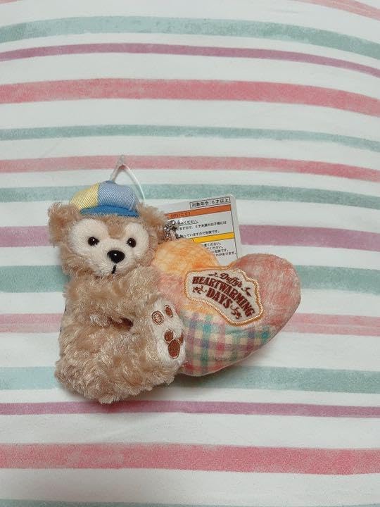 Amazon.co.jp: ダッフィーフレンズ ぬいぐるみストラップ ハートウォー
