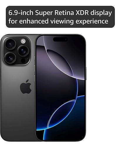 Amazon.com: Apple iPhone 16 Pro Max, US Version, 512GB, Black