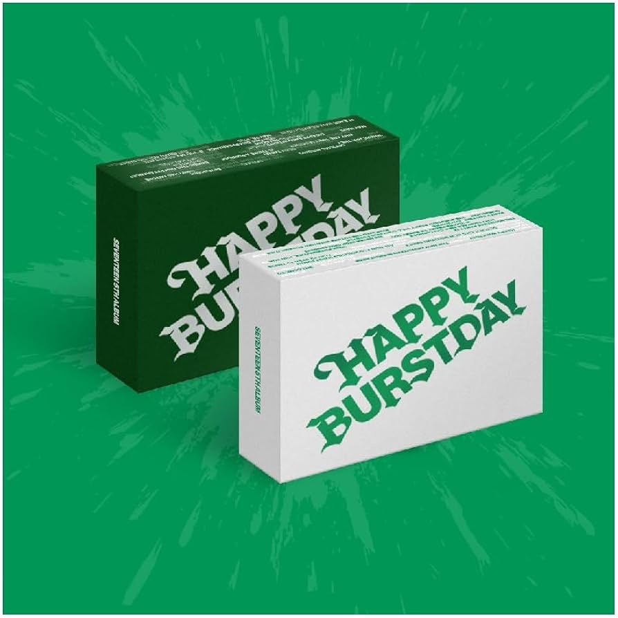 Amazon.com: SEVENTEEN Happy Burstday [KiT Ver.] 5th Album (Random