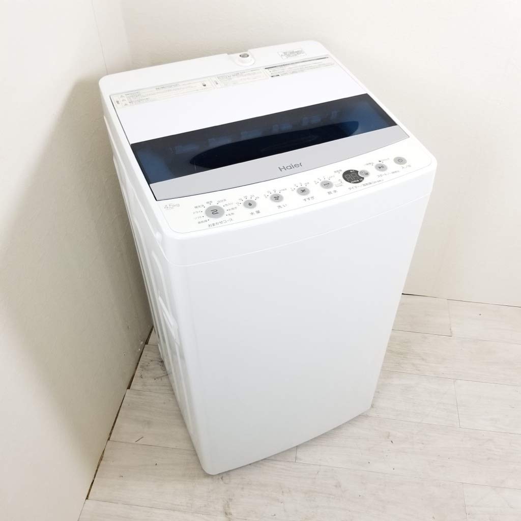 Amazon.co.jp: ハイアール haier 4.5kg 全自動洗濯機 一人暮らし