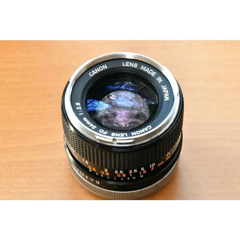 Amazon.co.jp: オールドレンズ 一眼レフ CANON LENS FD 24mm F2.8 単