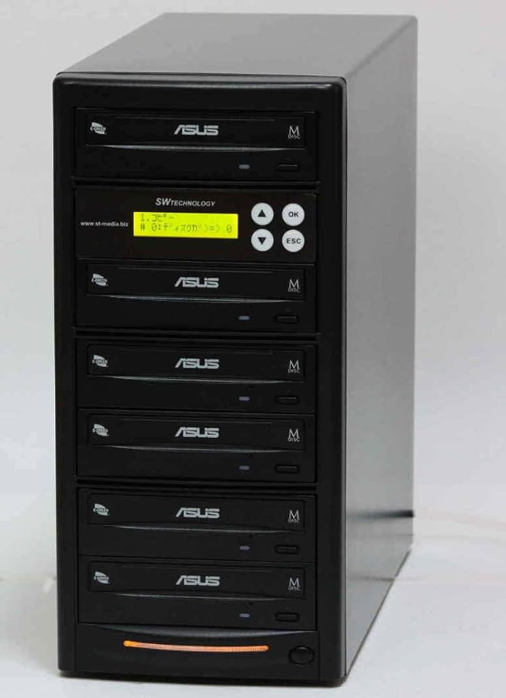 Amazon.co.jp: □SW社製 1対5 DVD・CDデュプリケーター□日本語表示