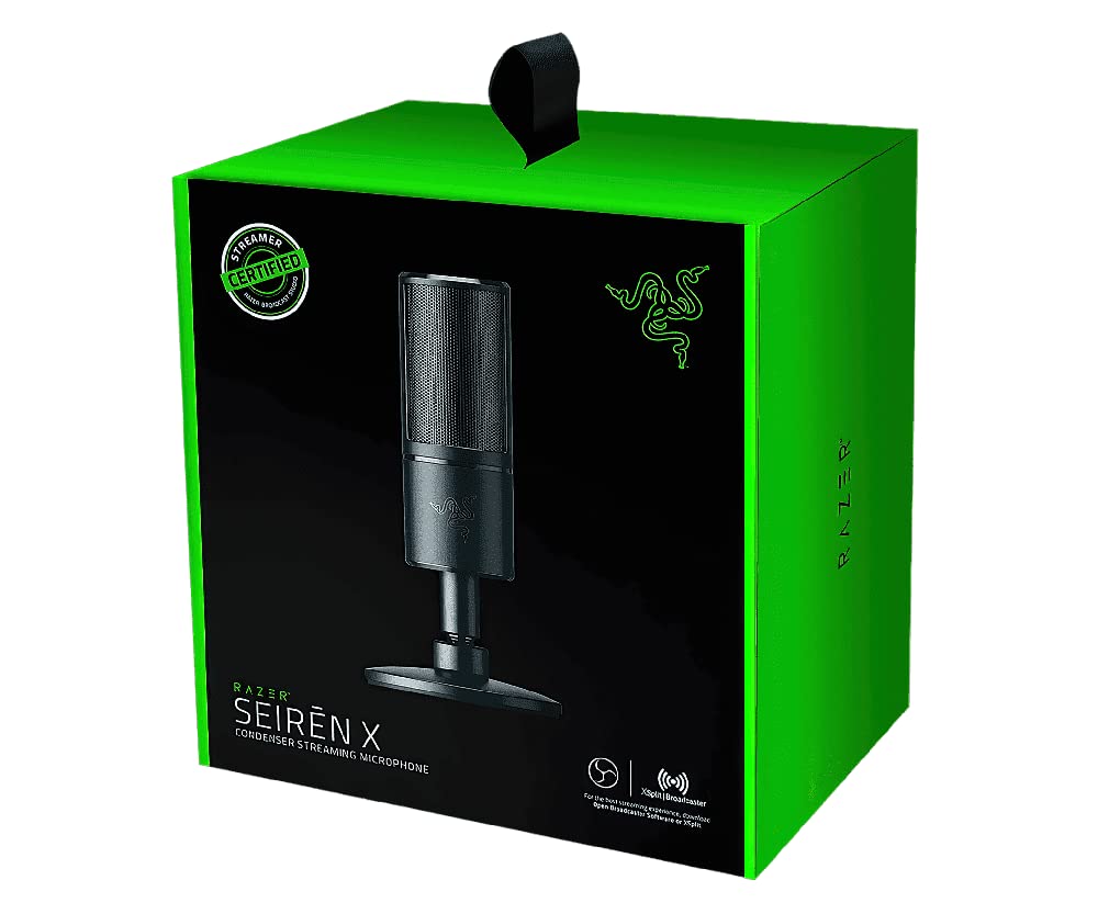 Amazon.co.jp: Razer Seiren X USBデジタルマイク＆ヘッドフォンアンプ