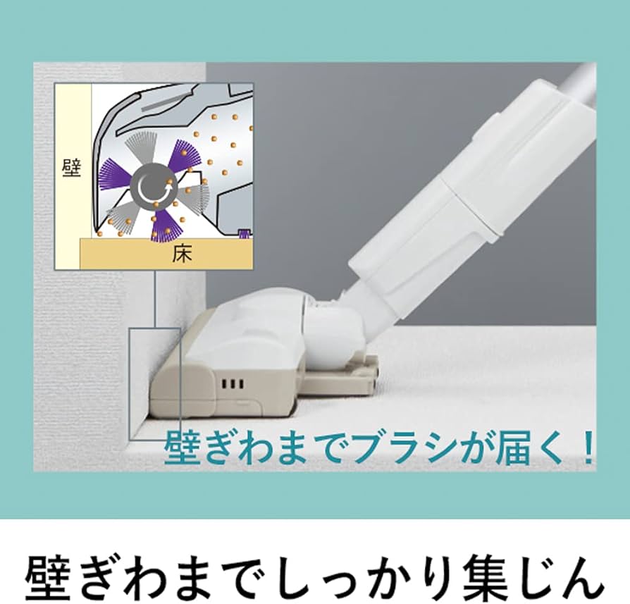 Amazon.co.jp: パナソニック 軽量コードレス 掃除機 ホワイト MC-SB32J