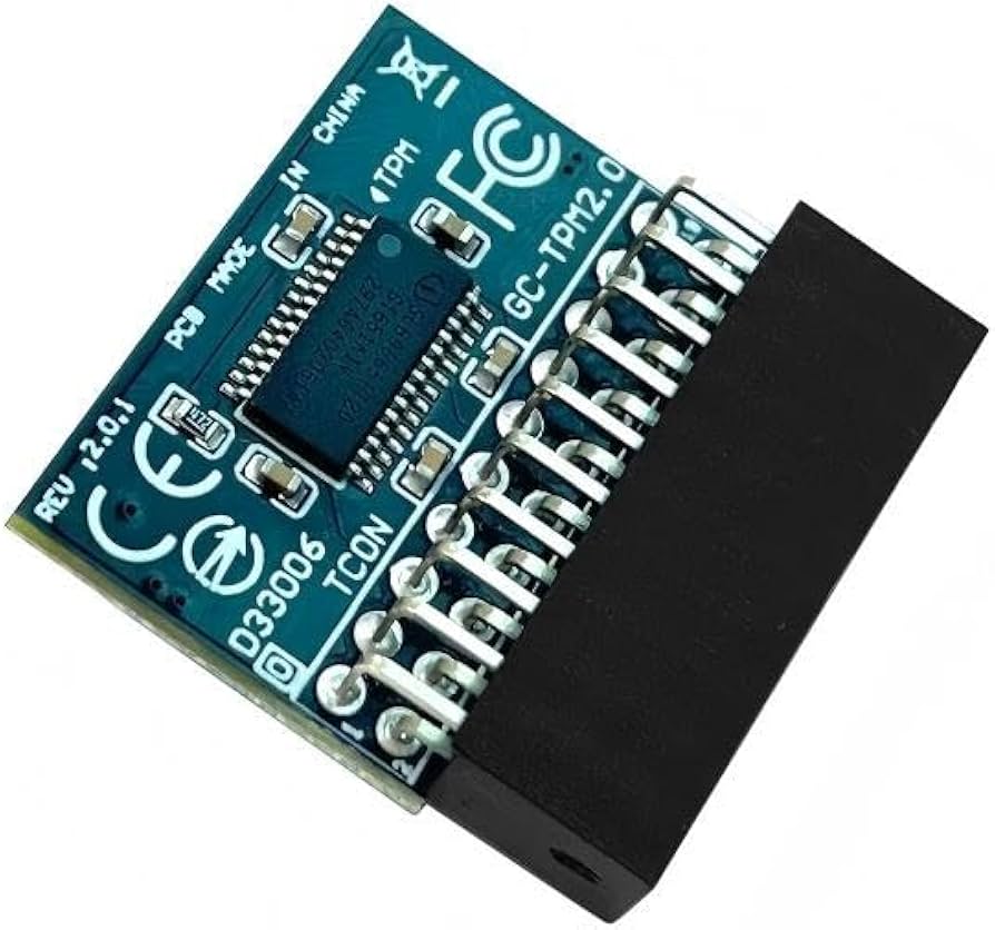 Amazon.com: HSSDTECH TPM 2.0 Module LPC 20Pin with SLB9665 for