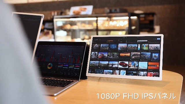 Amazon.co.jp: Laptomo S6 トリプルポータブルモニター 15.6インチ FHD