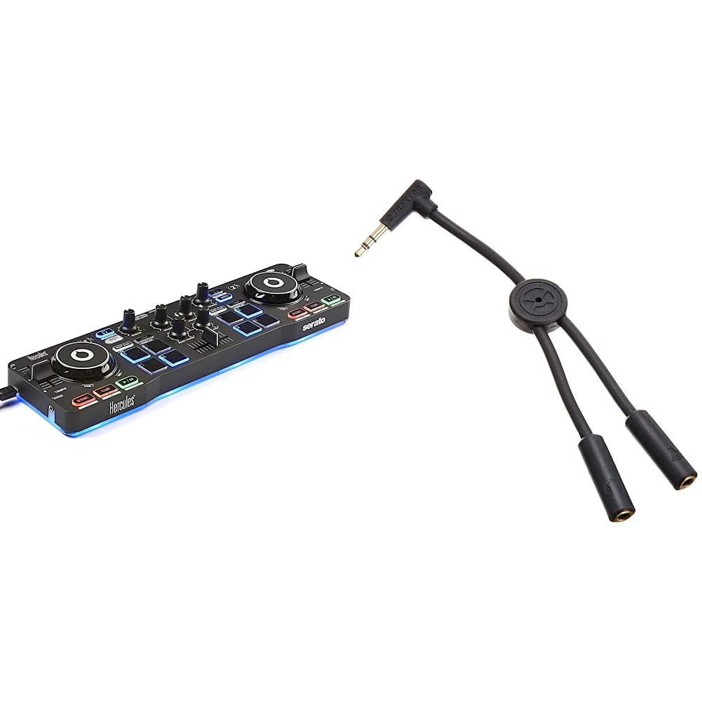 Amazon.com: Hercules DJ DJControl Starlight | Pocket USB DJ