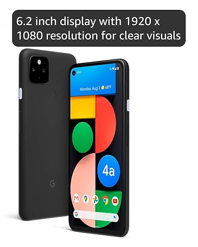 Amazon.com: Google Pixel 4a with 5G - Android Phone - New Unlocked