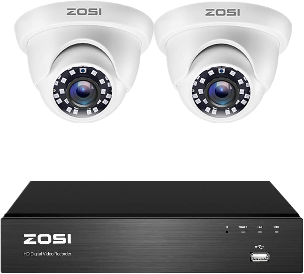 Amazon.co.jp: 【800万画素】ZOSI 4K Ultra HD 800万画素 poe防犯