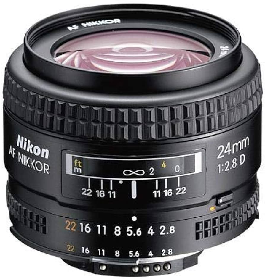 Amazon.com : Nikon AF FX NIKKOR 24mm f/2.8D Fixed Zoom Lens with