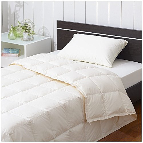 Amazon｜生毛工房 肌掛け羽毛布団「生毛ふとん」 PR310-B2 [ワイド