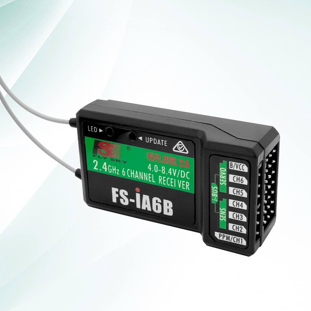 Amazon.com: Flysky FS-iA6B Receiver 6-Channel 2.4G PPM Output with