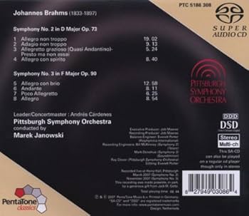 Johannes Brahms, Marek Janowski, Pittsburgh Symphony Orchestra
