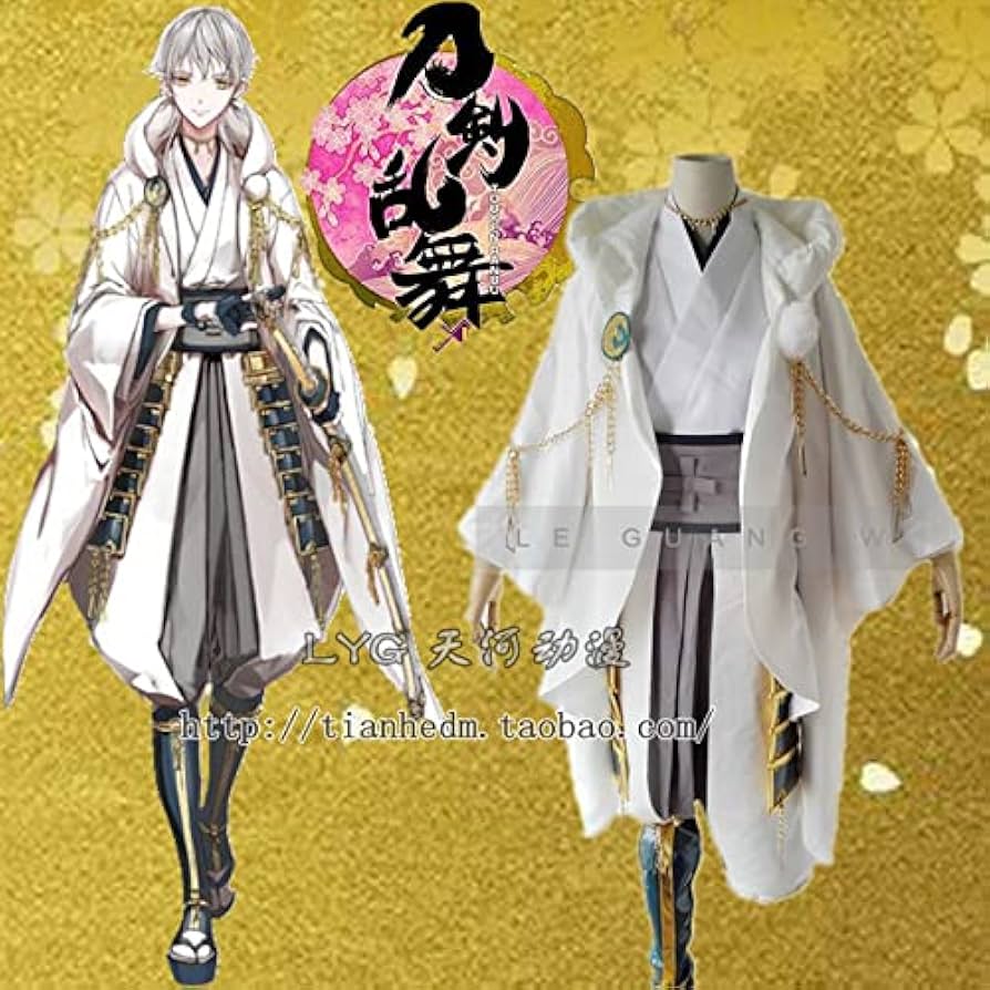 刀剣乱舞 鶴丸国永 コスモンド製コスプレセット 【公式通販】