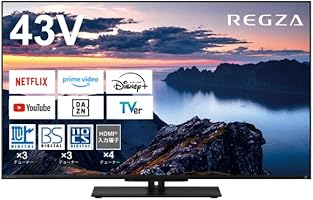 Amazon.co.jp: REGZA 43インチ 液晶 43Z670N スマートテレビ Dolby