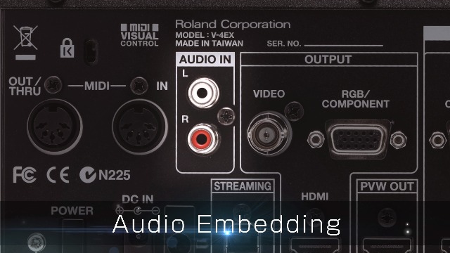 Amazon.com : Roland V-4EX 4-Channel Digital Video Switcher for