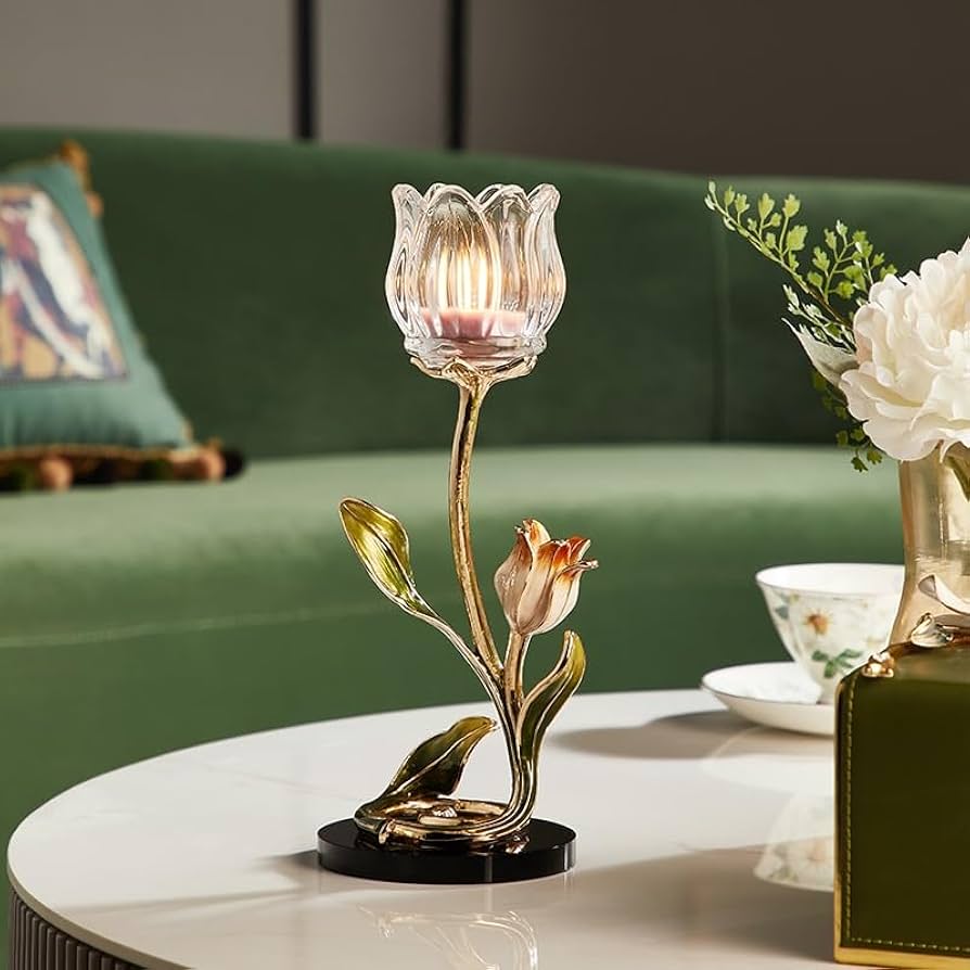 Amazon.co.jp: キャンドルスタンド クリエイティブクリスタル