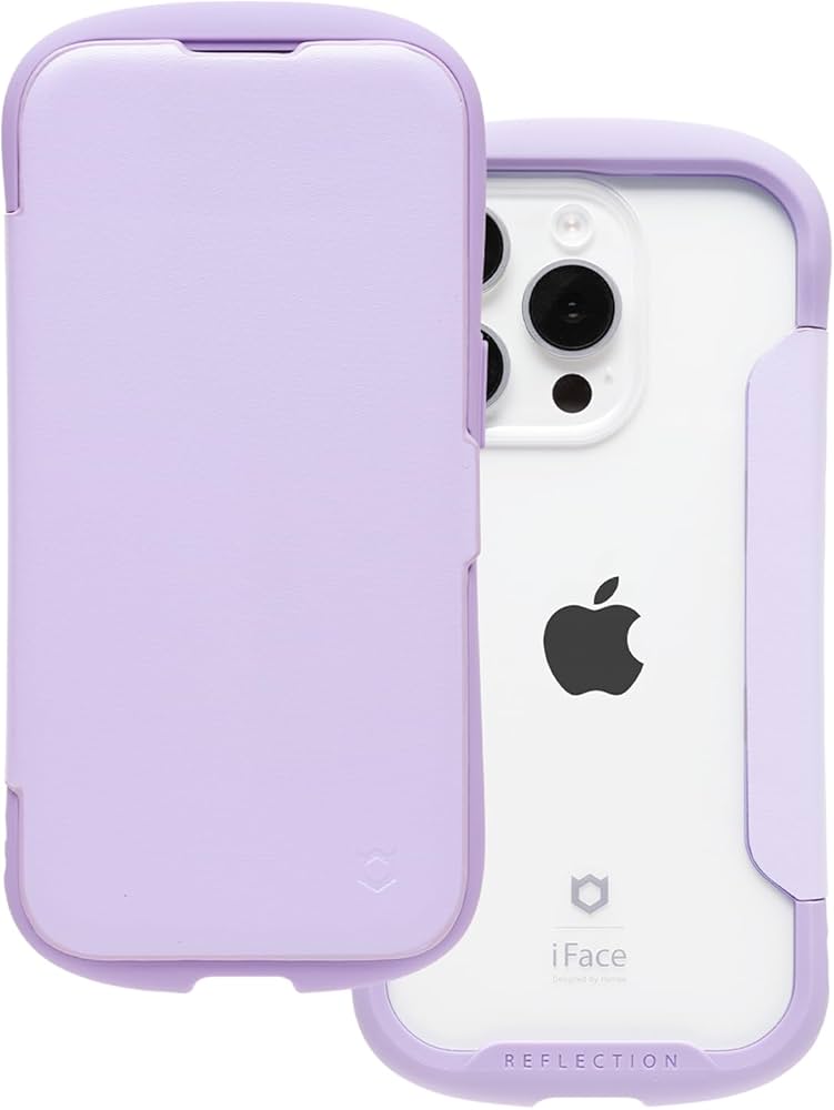 Amazon.co.jp: iFace Reflection iPhone 15 Pro ケース 手帳型 クリア