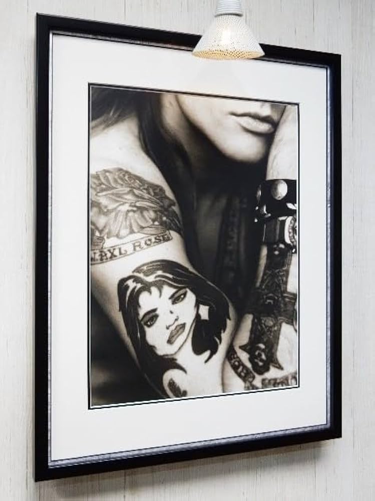 Amazon.co.jp: アクセル ローズ/アート ピク 額装/Axl Rose/ガンズ