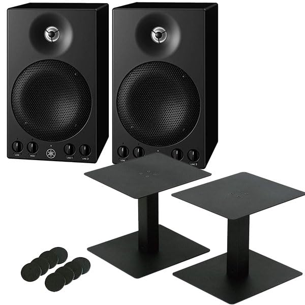 Amazon | YAMAHA パワードスタジオモニター MSP3A（ペア）+ スタンド