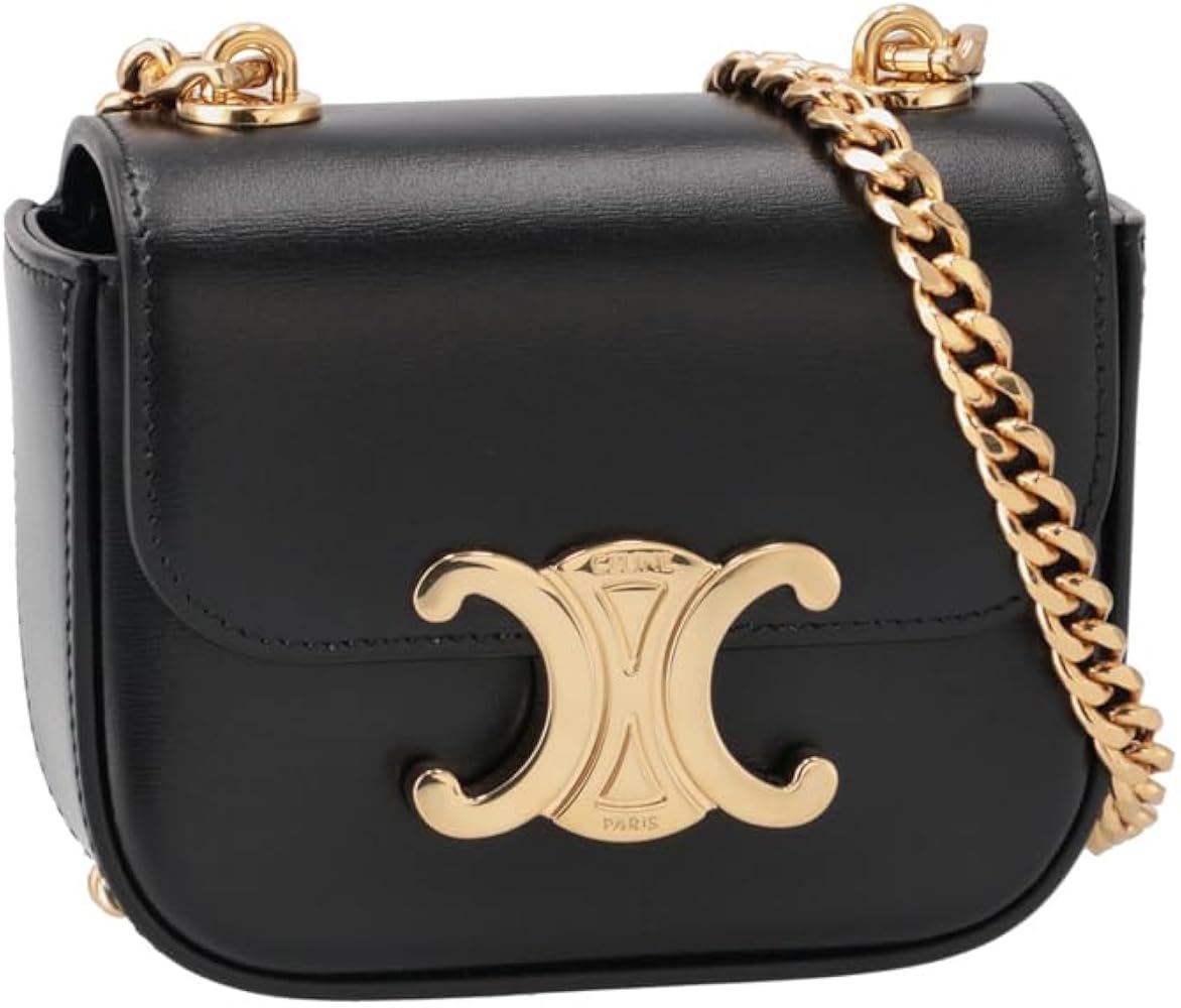 Amazon | CELINE(セリーヌ)トリオンフショルダーバッグミニチェーン