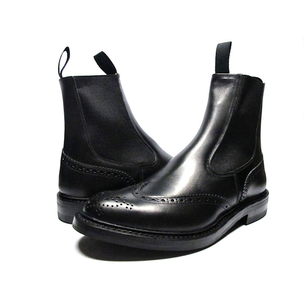 Amazon | [トリッカーズ] ヘンリー サイドゴア ブーツ ブラック