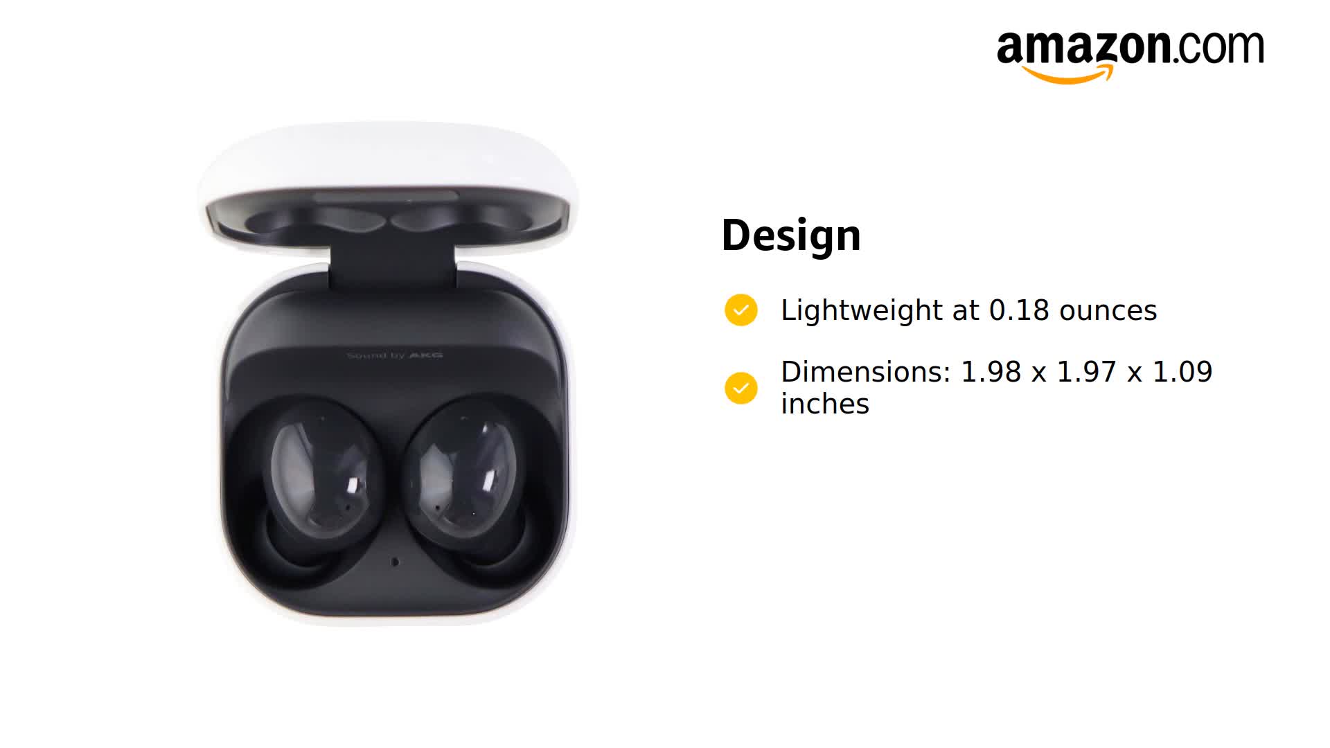 Amazon.com: SAMSUNG Galaxy Buds2 True Wireless Earbuds Noise