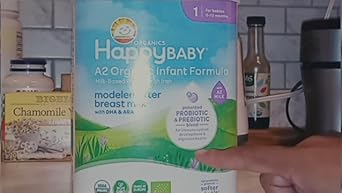 Amazon.com : Happy Baby Organics Stage 1 A2 Infant Formula, 0 12