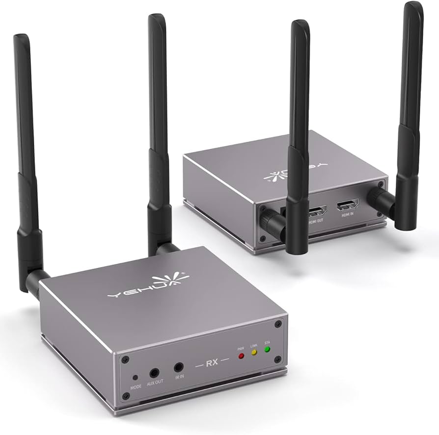 Amazon | ワイヤレス hdmi 送受信機セット無線 hdmiエクステンダー最大