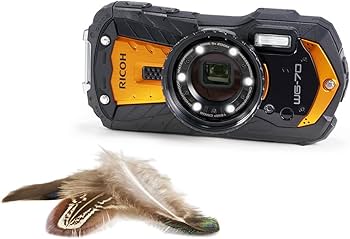 Amazon | 【整備済み品】 RICOH WG-70 オレンジ リコー本格防水