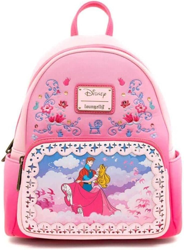 Amazon.co.jp: Loungefly ディズニー ミニバックパック オーロラ姫