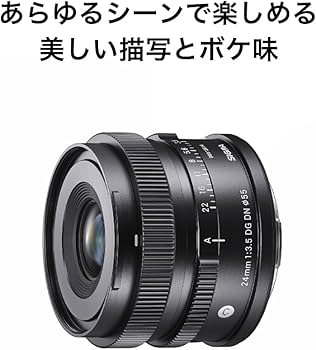 Amazon.co.jp: シグマ(Sigma) レンズ 24mm F3.5 DG DN Lマウント 単
