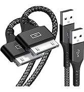 Amazon.co.jp: 30ピン Dockケーブル【2本セット 2m+2m】iPodケーブル