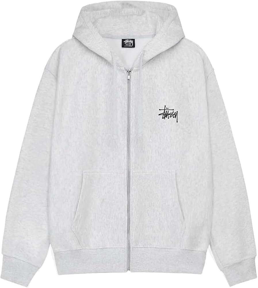 Amazon.co.jp: STUSSY ステューシージップアップパーカー ベーシック