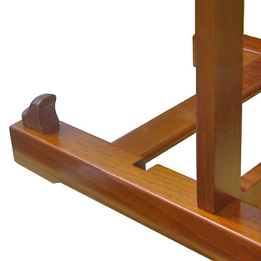 皿立て レア未使用北海道民芸家具 皿立て 額立て 大サイズ 木製 プレート