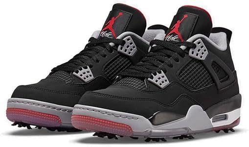 Amazon | [ナイキ] AIR JORDAN 4 RETRO GOLF BRED エア ジョーダン 4